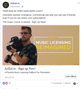 Remarketing ad example on Facebook by DigiWEI for Torrance, CA digital marketing services
